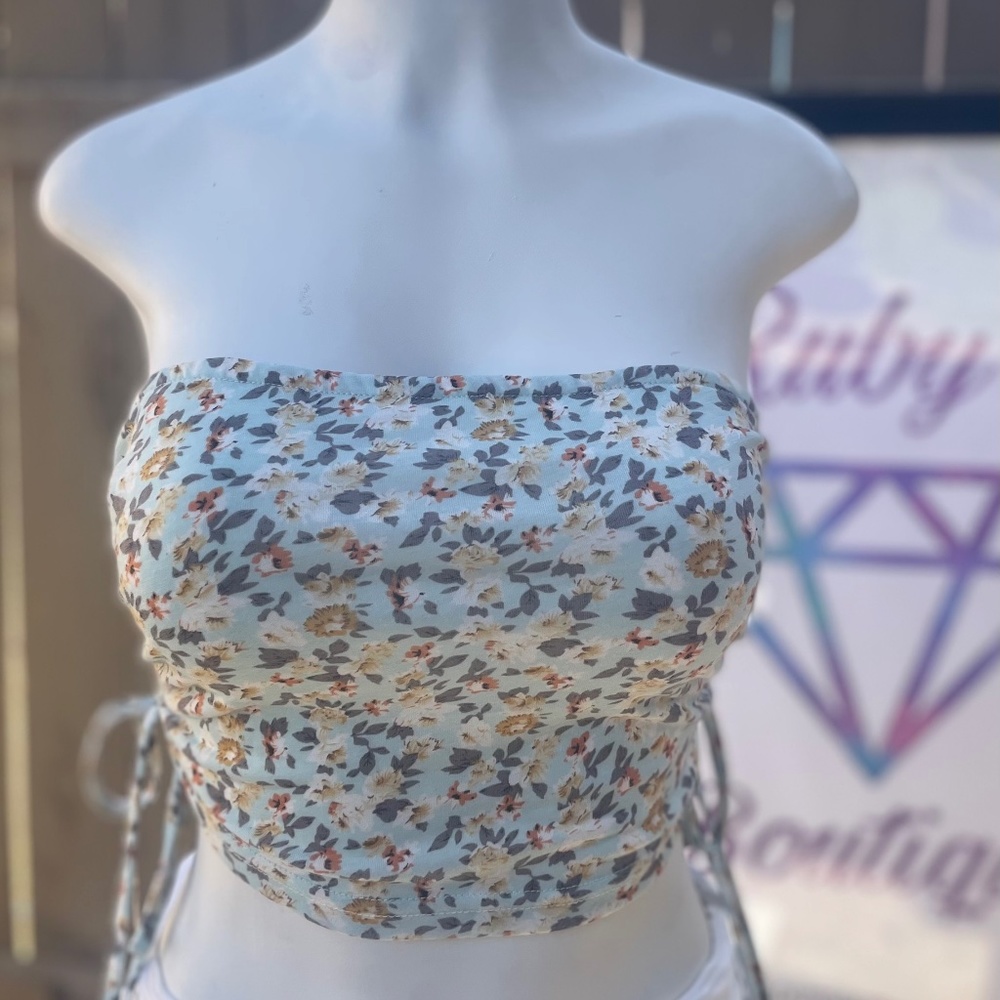 Floral Tube Top 🌸